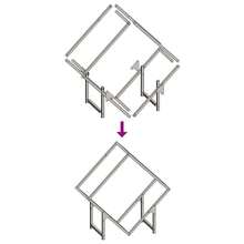 Firewood Rack White 60x25x60 Cm Cold-Rolled Steel - White - View 9