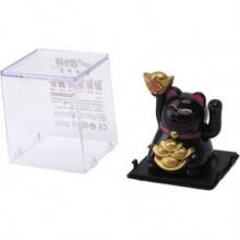 EstiloTendenciaEVGATSAUTO Waving Arm - Adorno De Gato De La Suerte, Brazo De AgitacióN, Ahorro De EnergíA, EnergíA Solar Para Restaurante (Dorado), EVGATSAUTOwzxgq27Uk4-14Calidad PremiumVersióN Mejorada - Negro - Ver 10