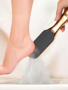 Veinsgrain 专业足锉 - 强力去茧器，浅米色硬质磨砂，防滑手柄，适用于家庭、沙龙、水疗中心、足部理疗 - 蓝色足部护理工具，令足部和腿部光滑柔软，足部护理产品，符合人体工程学设计，经久耐用，易于使用，结构坚固，适合水疗中心顾客使用。 - 彩色 - 查看 4