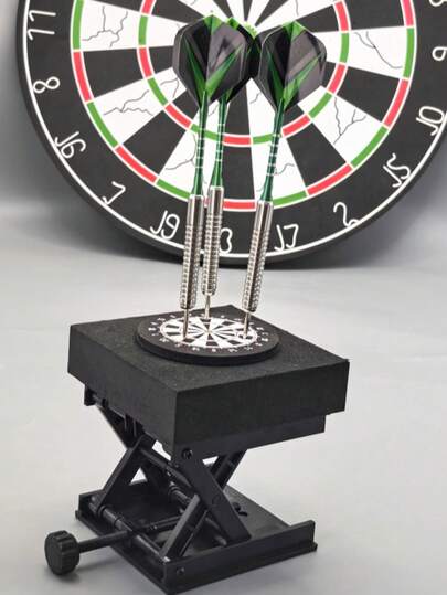 Industrial Style/Lifting Manual Micro Compact Portable Spiral Platform Dart Display Stand