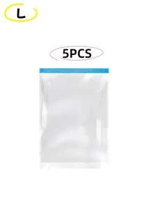 15/3/1pc Vacuum Compression Travel Bags, Roll Up Storage Bags Without Vacuum Pump, Space Saving Luggage Packing Cubes, Travel Essentials For Clothes, Underwear, Bedroom Organization