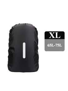 1件装尼龙银涂层户外旅行防水反光背包防雨罩,防水防尘罩,适用于户外徒步背包、行李箱。 - 彩色 - 查看 28