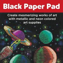 EstiloFaber-Castell - Bloc De Papel Negro - 25 Hojas De Papel De 9 X 12 PulgadasVersióN Mejorada - Almohadilla de papel de construcción - Ver 2