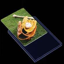 100/25/10/1pc Card Sleeves Hard Plastic For Baseball Protective Holder Trading Cards,Sports Cards 3 X 4 Inch Clear PVC Card Game Card, ChristmasStyle ChristmasStyle Gift