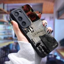 Funda de Teléfono de Periódico Rosa Se Ajusta Perfectamente a los Teléfonos de las Series  Galaxy S25 Ultra, S24 PLUS, S23+, S22 y S21.Tiene absorción de impactos, características antideslizantes, diseño ligero y una nueva forma elegante. Está hecho de TPU de alta calidad, que es suave y duradero. - Colores mixtos - Ver 1