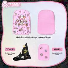 Tokidoki Ita Bag With 4PCS Unicorno Brooch Pin Tokidoki Backpack With Insert For Anime Cosplay - 粉色 - 查看 4
