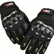 Men Full Finger Gloves - Negro - Ver 8