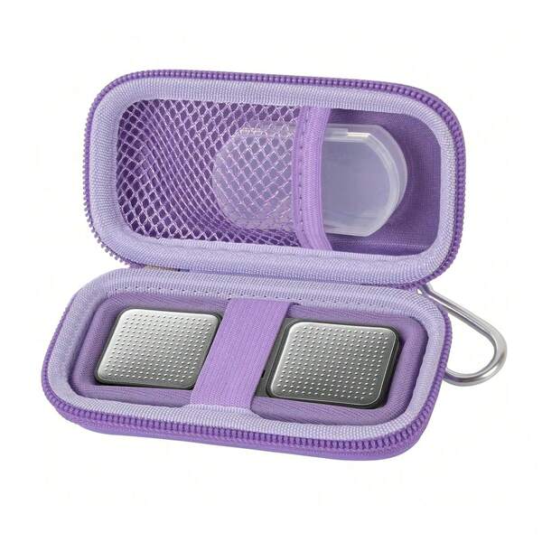 ALKOO Heart Rate Monitor Case For AliveCor For KardiaMobile 6L / 6L Max 1L Personal EKG Monitor Storage Holder Fits For Cardiac Mobile Portable Heart Rate Monitor Bag Organizer (Pill Box Included)