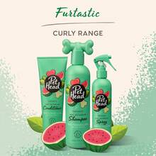 Pet Head Furtastic Spray de Aseo para Perros de Pelaje Largo y Rizado 10.1fl oz – Aroma de Sandía. Champú Seco Desenredante con Ingredientes Naturales y Veganos. Fórmula Suave para Perros y Cachorros - 1 - Ver 2