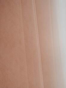 1 件浪漫雪纺纱面纱拱门窗帘适用于户外婚礼、婚礼仪式、新娘送礼会和派对装饰最佳礼物、婚礼装饰、家居装饰、房间装饰派对礼物新娘