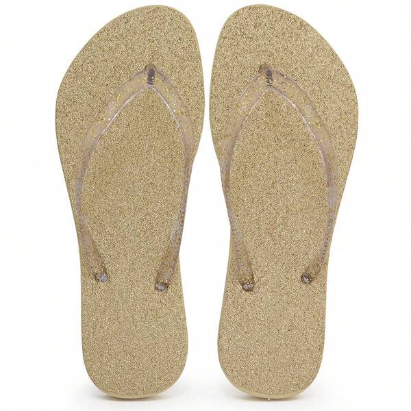 Chinelo H-V Feminino Rasteira Brilhante Sandália Rasteirinha Lançamento!