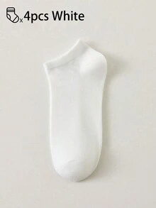 100pcs/80pcs/50pcs/30pcs/20pcs/10pcs/8pcs/4pcs Comfortable, Moisture-Wicking, Anti-Bacterial, Breathable Knit Lined Socks - Great Mother's Day Gift, No Show Socks Suitable For Men And Women, Long Socks, Sweat-Absorbing, Odor-Resistant, Elastic & Soft, Fashionable Solid Colors, No Show Socks Suitable For Spring, Summer, Autumn, Winter, Casual Wear, Daily Wear, And Yoga/Sports Activities