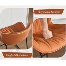 WAHSON OFFICE CHAIRS Tabourets de bar - Orange - Voir 5