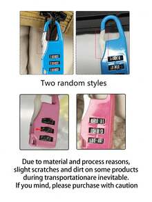 Nuevos candados con contraseña de 3 dígitos, sin llave, resistentes al agua, para equipaje, estuche de lápices, mochila, candado impermeable con diseño de dibujos animados para uso en exteriores y viajes, dormitorio de estudiantes, gabinete, cajón, casco, armario, equipaje, accesorios de viaje, casillero del gimnasio escolar, cerca del casillero deportivo, caja de herramientas