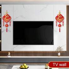 1pc Vietnamese 2026 New Year Decorative, 3D Flocking Fu Character Hanging Decoration Pendant, Felt Fabric Festival Scene Embellishment, Indoor Spring Festival Atmosphere Decoration, Lunar Calendar Spring Festival Decor For Home, Wall, Door, Room & Outdoor - Traditional Good Luck & Prosperity Symbols - Multicolor - View 8