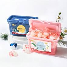 四季洗衣凝珠 450克 15克*30颗 粉色（夏季）/蓝色（冬季），轻松去除顽固污渍 - 彩色 - 查看 1