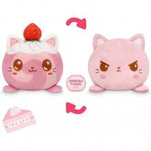Teeturtle Twisted Cryptids Mothman Reversible Plushie 4" - Cute Kawaii Soft Stuffed Animal - Bánh cuộn thơm mèo - Xem 4