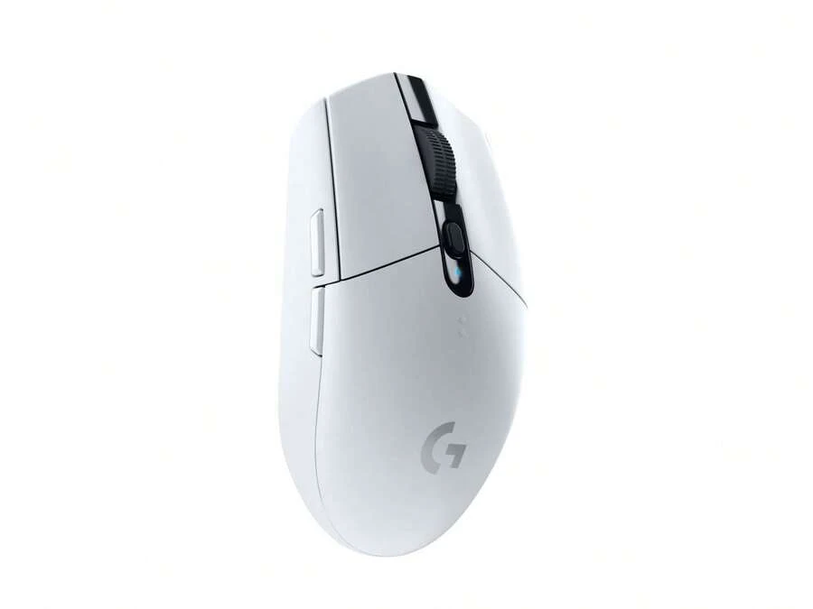 Logitech G305 LIGHTSPEED Wireless Gaming Mouse, Hero 12K Sensor, 12,000 DPI, Lightweight, 6 Programmable Buttons, 250h Battery Life, On-Board Memory, PC/Mac - White - 白色 - 查看 1