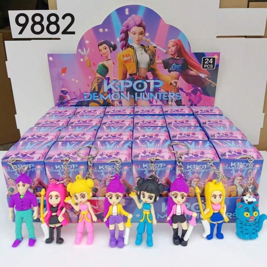 1 Set/3 Stücke Anime Cartoon Figur PVC Schlüsselanhänger Blind Box Serie Schlüsselanhänger Serie - Verschiedene Anime Figur Schlüsselanhänger Geschenke, die beste Wahl für Geschenke zwischen Freunden, mit reichhaltigen und lustigen Weihnachtsstrumpffüllern, Weihnachtsgeschenken, Weihnachten, Weihnachtsdekoration (zufälliger Stil)