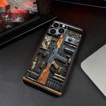 Cool Design Black Case for , Shock-Resistant And Lens Protection, Made of, Compatible with for  11/12/13/14/15/16 Pro Max, Suitable for Holiday Gifts. - 混合色1 - チェックする 6
