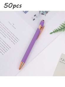150PCS 110pcs/50pcs/6pcs/1 pieza Bolígrafo Multifuncional Personalizable, Bolígrafo Compatible con Pantalla Táctil para Teléfono y Computadora, Adecuado para Recuerdos de Boda, Trabajo Diario, Estudio, Regalos para Familia, Estudiantes, Maestros, Padres y Colegas - Multicolor - Ver 80