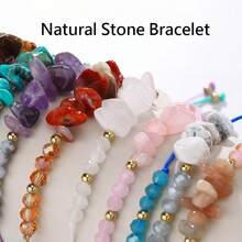 12pcs Bohemian Natural Stone Bracelet Set, Suitable For Men And Women - Amethyst, Labradorite, Turquoise And Rose Quartz Beads - Perfect Gift