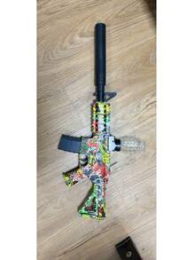 Sniper Gun energy ball launcher toy gun interactive outdoor toy pistola juguete lanzador bolitas para niños juego aire libre juguetes interactividad diversión - Rojo - Ver 5