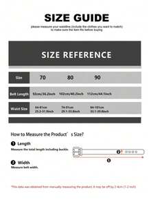 3pcs Gold Square Buckle Casual Dress, T-Shirt, Pants Fashion Elegant Women Belt - Multicolor - View 4