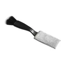 فرشاة تنظيف فتحات مكيف السيارة، ذات شعيرات ناعمة وتصميم متعدد الأغراض لتنظيف داخل السيارة قطعة واحدة - A - مشاهدة 6