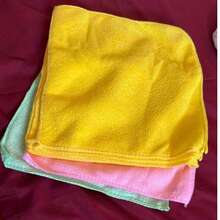 10pcs Thick Bamboo Fiber Kitchen Cleaning Cloths - High Absorbency, Non-Shedding, Oil-Resistant, 25x25cm, Multiple Colors Available - Multicolor - View 11
