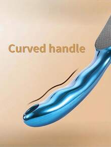 Veinsgrain 专业足锉 - 强力去茧器，浅米色硬质磨砂，防滑手柄，适用于家庭、沙龙、水疗中心、足部理疗 - 蓝色足部护理工具，令足部和腿部光滑柔软，足部护理产品，符合人体工程学设计，经久耐用，易于使用，结构坚固，适合水疗中心顾客使用。 - 彩色 - 查看 6