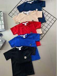 Kit 3 Camisas Manga Curta Infantil Menino