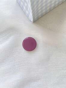 1pc Solid Color Expandable Mobile Phone Stand, Cute Transparent Phone Holder, Foldable Phone Stand With Transparent Base, Phone Accessories In Dopamine Colors Compatible With IPhone, Android Phone, Gift For Birthday, Family, Friends Push-Pull Phone Grip