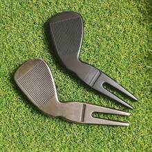 Golf Pitch Mark Tool, 1 Piece Creative Zinc Alloy Design, Durable Turf Repair Tool For Golf Enthusiasts, Perfect Gift For Golfers - Champagne - View 5