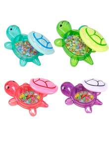 121pcs Turtle Night Light Statues, No Power Or Battery Needed - Resin Garden Miniature Animal Decor - Outdoor Decoration, Colorful Glowing Plastic Handmade Model, Suitable For DIY, Nail Art And Home Decor | Funny Animal Figurines | Decorative Turtles - Multicolor - View 21