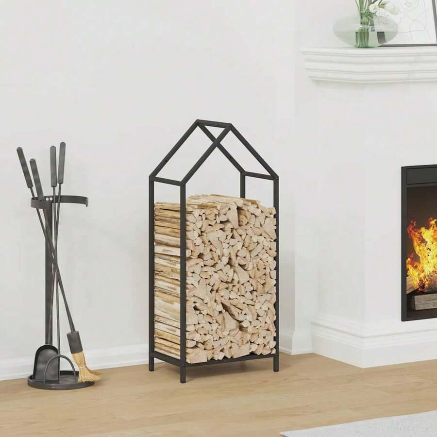 Firewood Racks - Zwart - Bekijken 1
