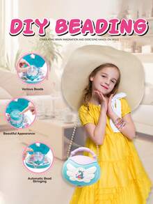 Jewelry Manual Bead Threading Machine, Can Easily Thread Beads, DIY Jewelry Toys, Girls' Birthday Gifts, Suitable For 3 Years Old+ - Multicolor - View 5