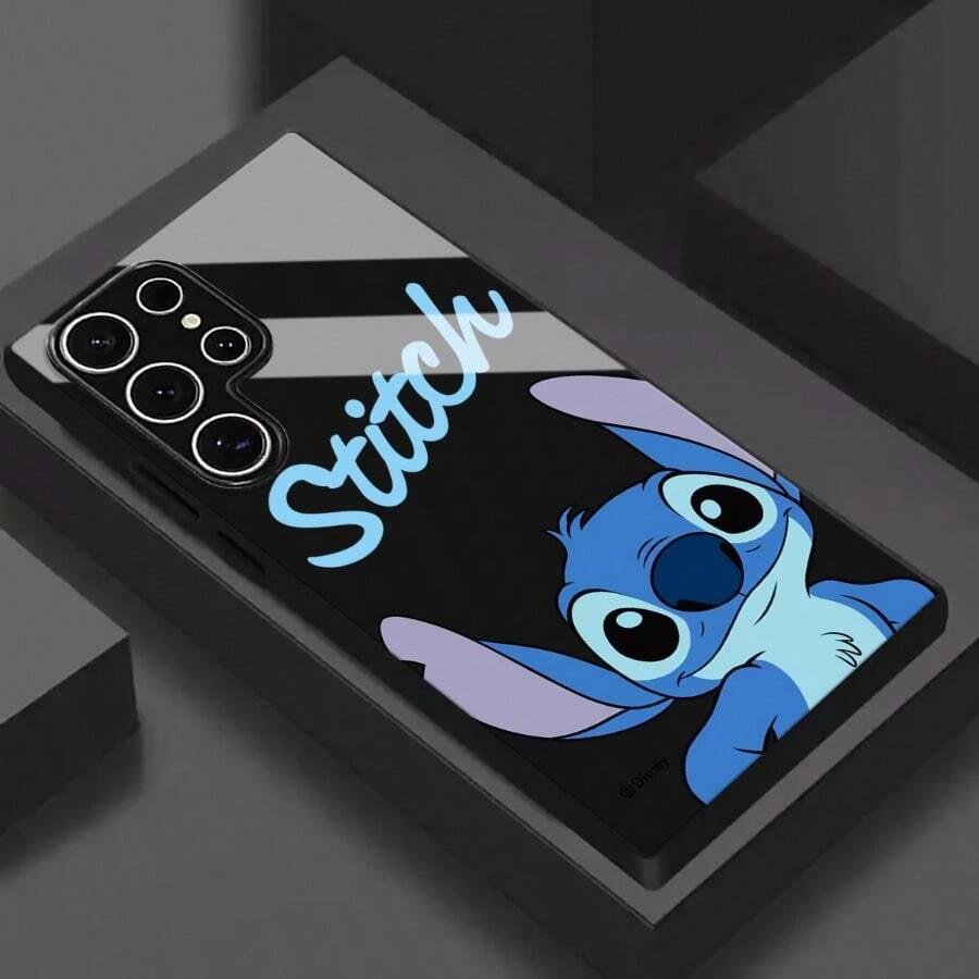 Miniso This Is Disney's Lilo & Stitch, Showcasing His Big, Expressive Eyes, Light Purple Inner Ears, And A Curious Expression,For Samsung Galaxy S25 Ultra/S25 Plus/S25/ Galaxy S24 Ultra/S24 Plus/S24/S24 FE/S23 Ultra/S23 FE/S23 Plus/S23/S22Ultra/S22 Plus/S22/S21Ultra/S21 Plus/S21/S20Ultra/S20 Plus/S20 FE/S20/S10 Plus/S10E/S10/A03S/A05S/A05/A06/A14/A15/A16/A23/A24/A25/A26/A32/A34/A35/A36/A51/A52/A53/A54/A55/A56/A71/Galaxy Note20Ultra/Galaxy Note20/Galaxy Note9,Galaxy S25 Ultra Case Plus Stocking Stuffers,The Girlfriend,The Chosen,Early Fall Fashion. - 透明的 - 查看 1