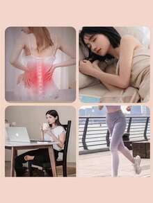 带口袋的保暖抓绒腰带，温暖呵护腹部和胃部，男女通用 - 彩色 - 查看 6