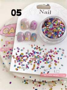 Nail Glitter Glitter, Christmas Style Mixed Colors, Sparkling Nail Decorations