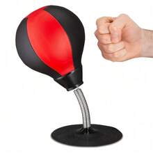 1pc Heavy-Duty Desktop Punching Bag - Suction Cup Mounts To Desk, Office Boxing/Kickboxing Bag, Portable Punch Pad For S, Coworker Gift - Compatible With /Wall/Ceiling