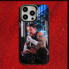 WWE CM P-Punk Phone Case For  16,15,14,13,12,11,Mini,Pro,MAX Gray Matte Silicone Black Soft Cover.Holiday Phone Accessories. Fashion Phone Cases. 17 Pro Case.'s Best-Selling Phone Cases. Phone Accsesories. Case. 17 Case. - Z2 - 查看 11