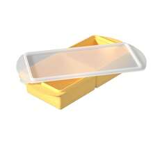 硅胶冷冻模具礼盒套装，包含2个勺子、1/2杯、1杯和2杯带盖硅胶冷冻托盘 - 食品准备和厨房必备品 - 多顏色 - 查看 17