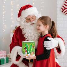 DKIMOBER 20Pcs Small Christmas Gift Bags Mini Christmas Paper Bags With Tags And Ribbon Handle Assorted For Xmas Holiday Wrapping Gifts And Xmas Party. - 如圖 - 查看 6