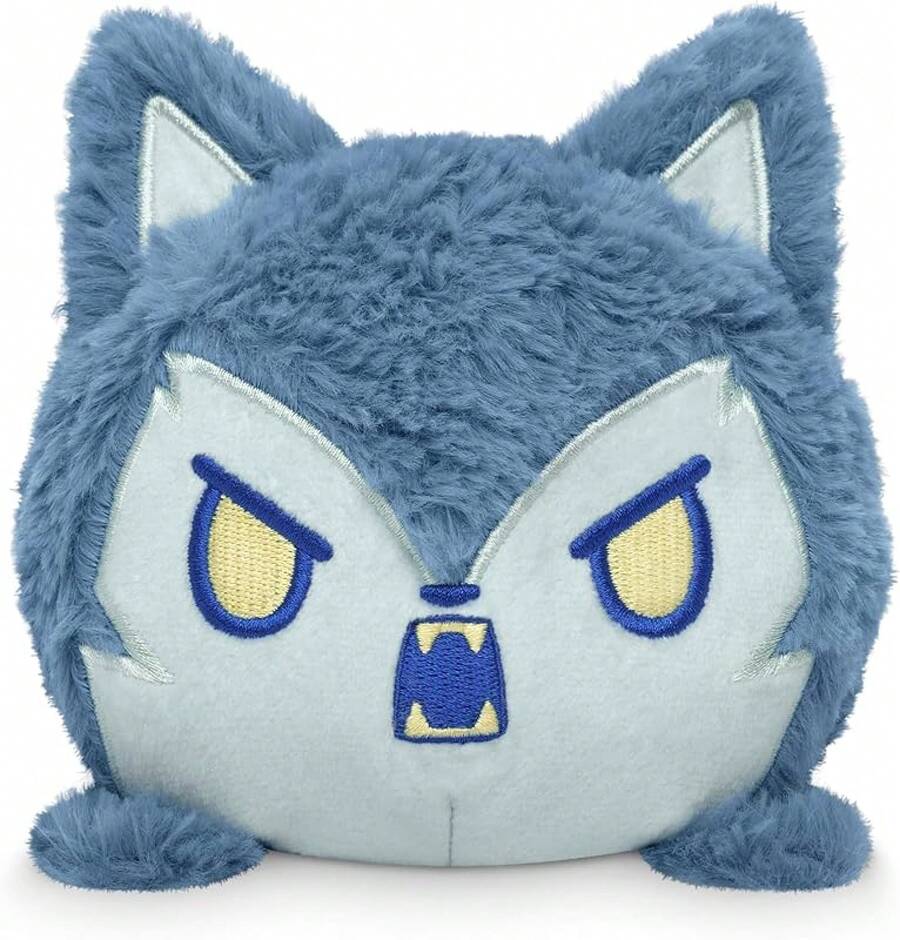 Teeturtle Twisted Cryptids Mothman Reversible Plushie 4" - Cute Kawaii Soft Stuffed Animal - Người sói nhập vai - Xem 1