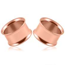 2PCS Round Ear Gauges 316 Stainless Steel Tunnels Plugs Expander Stretchers Piercing Women Body Jewelry Daily - Round - View 81