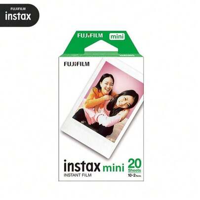 FujiFilm Instant Mini Film 20張白邊相紙（一盒） 相容 mini 7+，mini11，mini40，mini90，mini Evo，mini12，mini41