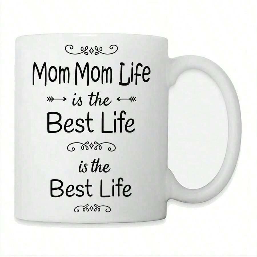 Mom Mom Life The Best Life Coffe Coffee Mug 11oz - trắng - Xem 1