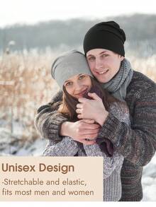 4顶轻薄透气的四季通用针织帽，适合睡眠、化疗、跑步、骑行、徒步、钓鱼等运动。 - A - 查看 5