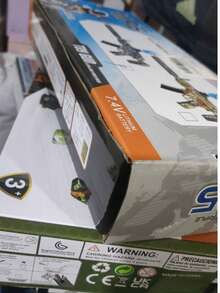 Sniper Gun energy ball launcher toy gun interactive outdoor toy pistola juguete lanzador bolitas para niños juego aire libre juguetes interactividad diversión - Rojo - Ver 4